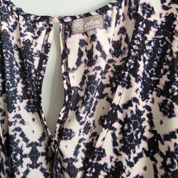 Chai Fashion Maxi Wrap  Dress Size  XS - Picture 3 of 12